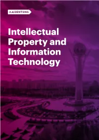 Intellectual Property and Information Technology