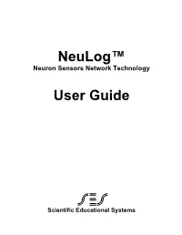 Neulog™ User Guide