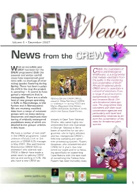 News from the CREW