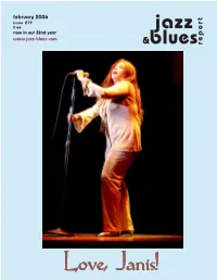 Jazz &Blues Report