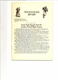 Strat-O-Matic Review