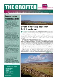 THE CROFTER Rooted in Our Community