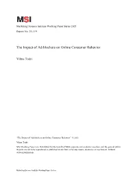 The Impact of Ad-Blockers on Online Consumer Behavior