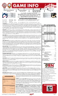 2018 Altoona Curve Game Information Page 1 2018 CURVE MEDIA GUIDE