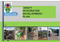 Draft Integrated Development Plan