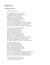 Fuzzy-Wuzzy Rudyard Kipling