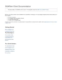 Soapam Client Documentation