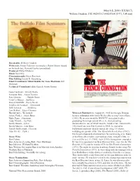 THE FRENCH CONNECTION (1971, 104 Min)