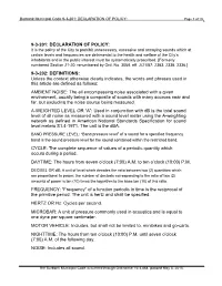 Burbank Municipal Code 9-3-201: DECLARATION of POLICY: Page 1 of 10