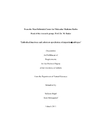 Individual Functions and Substrate Specificities of Importin Alpha