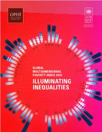 Global Multidimensional Poverty Index (MPI) 2019.” OPHI MPI Regions in 83 Countries Plus National Averages for 18 Countries