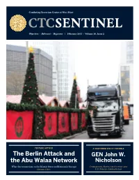 The Berlin Attack and the Abu Walaa Network