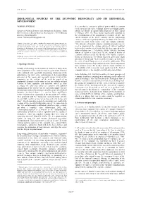 Ideological Sources of the Economic Democracy And