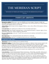 Formulary Additions