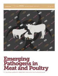 Emerging Pathogens in Meat and Poultry U.S