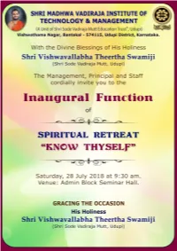 Inaugural Function Of