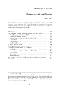 Law Library Journal 112, No. 3 (Summer 2020)
