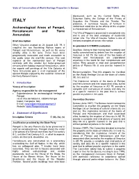 Summary of the Periodic Report on the State of Conservation, 2006