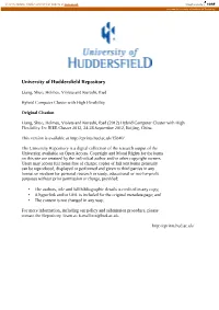University of Huddersfield Repository