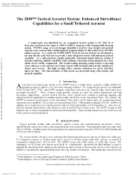 Enhanced Surveillance Capabilities for a Small Tethered Aerostat
