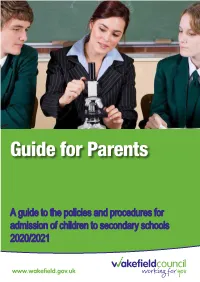 Guide for Parents