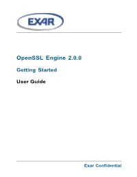 Openssl Getting Started Guide