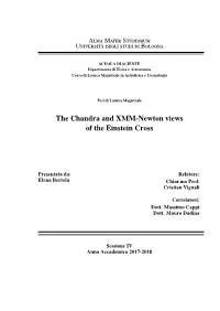 The Chandra and XMM-Newton Views of the Einstein Cross