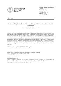 Gaussian Adaptation Revisited – an Entropic View on Covariance Matrix Adaptation