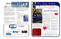 The Daily Pebble Sbjerg, Denmark, Will Volume 1, Issue 3 Monday, Feb
