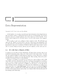 Data Representation