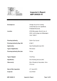 Inspector's Report ABP-300828-18