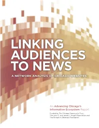 A Network Analysis of Chicago Websites