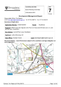 Development Management Report