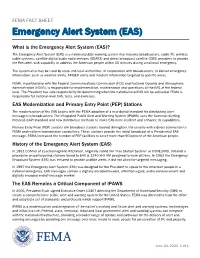 Emergency Alert System (EAS)