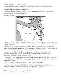 Names, Land, and Language in Coast Salish Identity