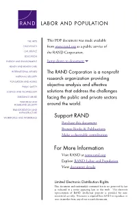 Early Childhood Interventions: Proven Results, Future Promise and Public Sectors Who Are Considering Investing Resources in Early Childhood Programs