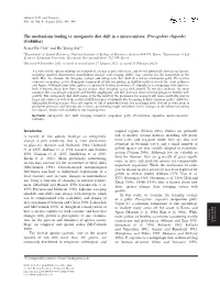 The Mechanisms Leading to Ontogenetic Diet Shift in A