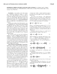Hyperbolic Orbits and the Planetary Flyby Anomaly. H.-J