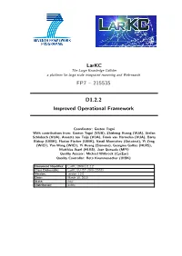 Larkc FP7 – 215535 D1.2.2 Improved Operational Framework