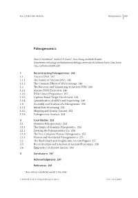 "Paleogenomics" In