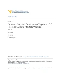 Structure, Excitation, and Dynamics of the Inner Galactic Interstellar Medium
