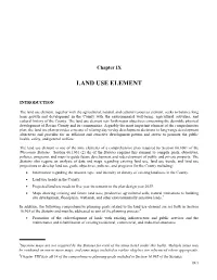 Land Use Element