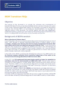 LIBOR FAQ and Training