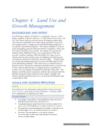 Land Use and Growth Management | 4-1
