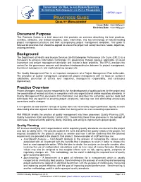 Quality Management