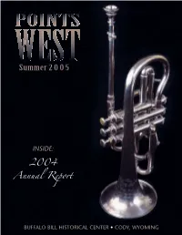 Annual Report-PW SUMMER:POINTS WEST/FALL