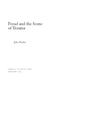 Freud and the Scene of Trauma