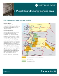 Puget Sound Energy Service Area