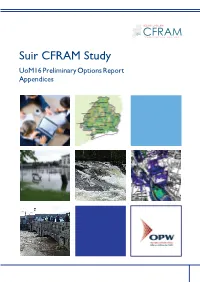 Suir CFRAM Study Uom16 Preliminary Options Report Appendices