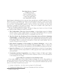 The Book Review Column1 by William Gasarch Dept of Computer Science Univ